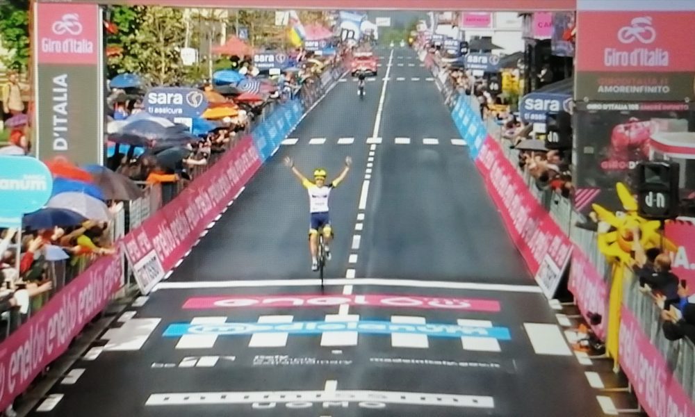 Giro d’Italia 2022, la sedicesima tappa se la aggiudica Hirt