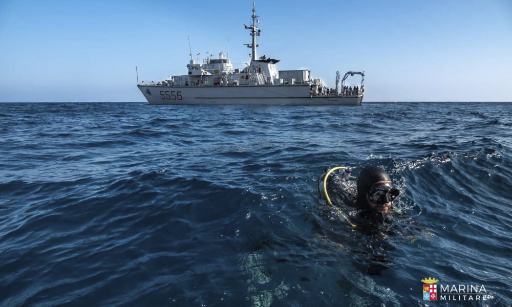Marina Militare: ritrovato ordigno bellico risalente alla seconda guerra mondiale