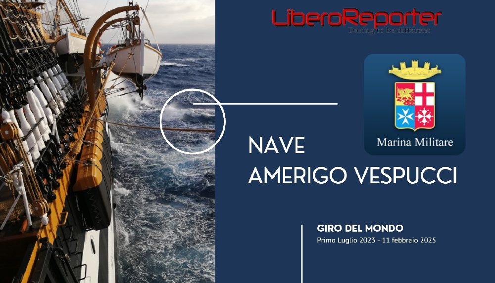 Tour mondiale nave Amerigo Vespucci: alla scoperta dei mari del mondo VIDEO