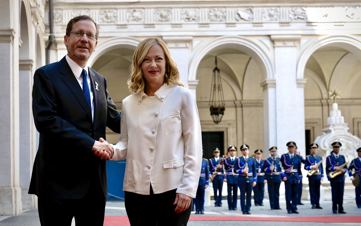 Centro storico di Roma blindato per visita Presidente Israele Herzog