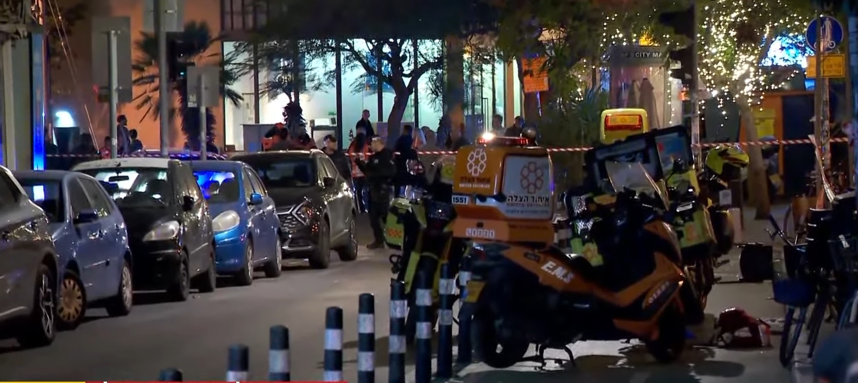 Attack in Tel Aviv: four people stabbed, attacker killed