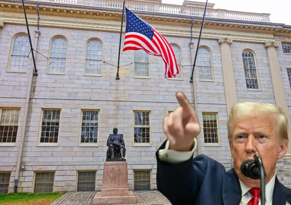 Trump cancels federal contracts with Harvard: university president, ‘illegal and unjustified’