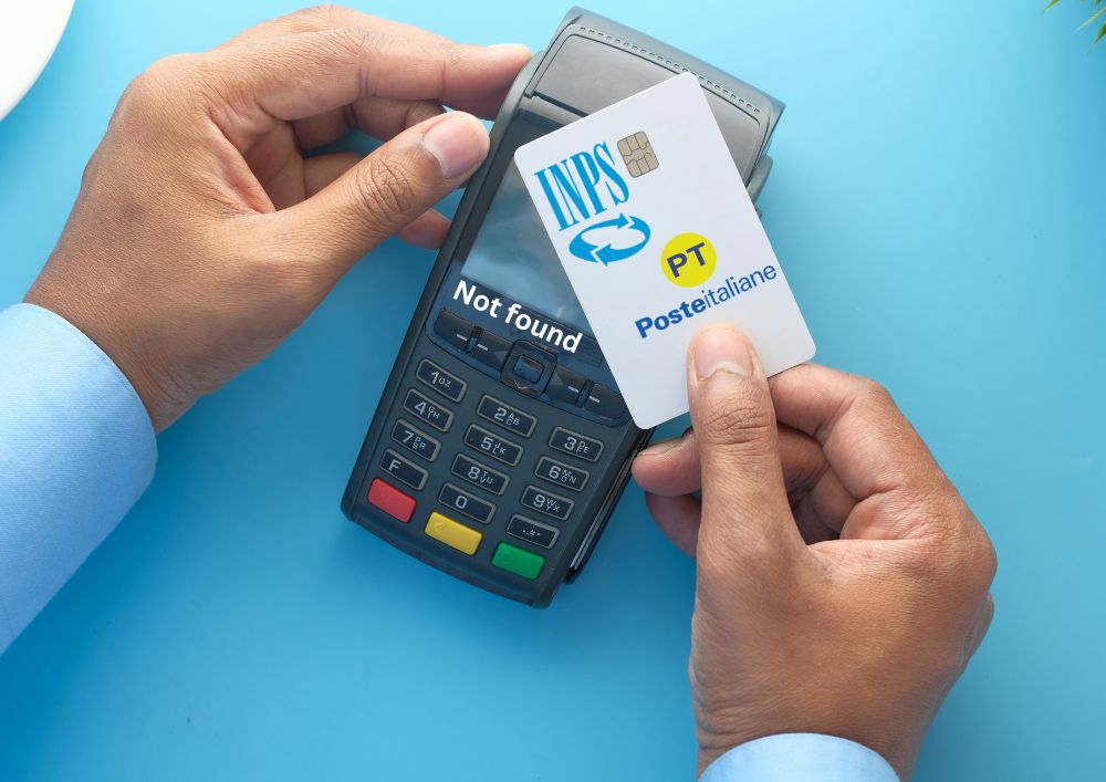 ADI, carte fantasma e Ferragosto a digiuno: il capolavoro di Poste e Inps