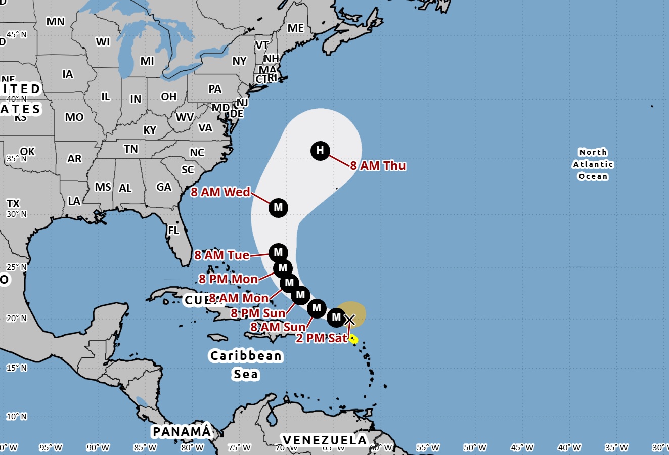 Uragano Erin si rafforza: ora di categoria 5 minaccia i Caraibi