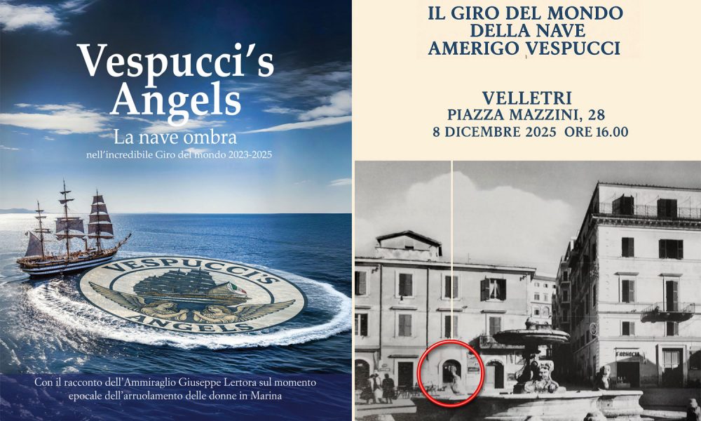 Presentazione libro Vespucci’s Angels: a Velletri per parlare del giro del mondo di Nave Amerigo Vespucci
