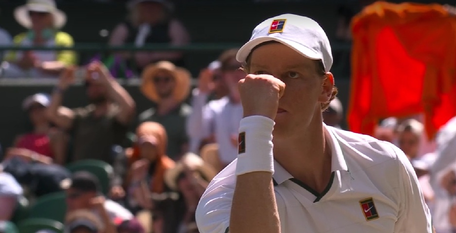 Sinner batte Struff a Wimbledon in 3 set e vola in semifinale