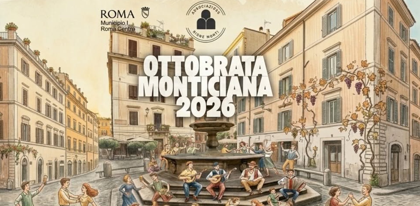Ottobrata Monticiana, dal 9 all’11 ottobre festa nel cuore di Roma